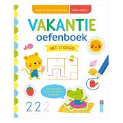 Vakantie Oefenboek met Stickers naar Groep 2