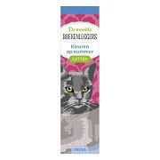 De Mooiste Kleurboekenleggers Kleuren op Nummer - Katten