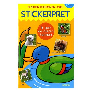 Stickerspaß - Ich lerne die Tiere kennen