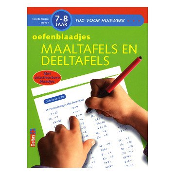 Oefenblaadjes  Maaltafels En Deeltafels (7-8