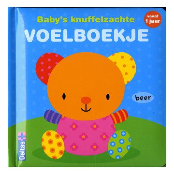 Baby's Knuffelzachte Voelboekje Vanaf 1 Jaar