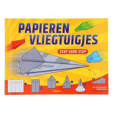 Papieren Vliegtuigjes Stap voor Stap
