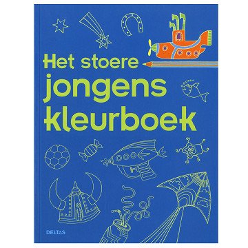 Het Stoere Jongens Kleurboek