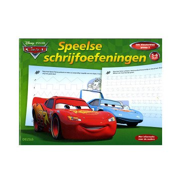 Disney Cars Speelse Schrijfoefeningen