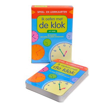 Ik Oefen met de Klok - Speel en Leerkaarten