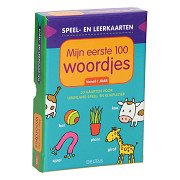 Speel- en leerkaarten - Mijn eerste 100 woordjes