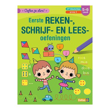 First Math, Writing and Reading Exercises, 5-6 years