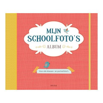 Mein Schulfotoalbum Rot