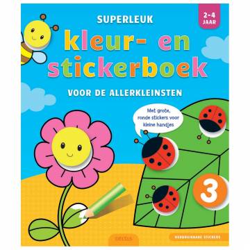 Super fun Coloring and Sticker Book for the littlest ones