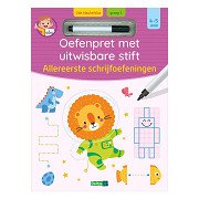 Spaßiges Üben mit abwischbarem Filzstift – erste Schreibübungen – 4–5 Jahre