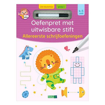 Spaßiges Üben mit abwischbarem Filzstift – erste Schreibübungen – 4–5 Jahre