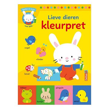 Spelen en leren met Billi - Lieve dieren kleurpret