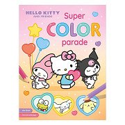 Hello Kitty and Friends Super Color parade Kleurboek