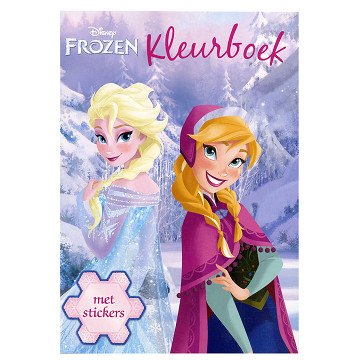 Disney Frozen Coloring Book with Stickers