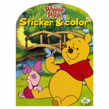 Disney Sticker & Color - Winnie de Poeh
