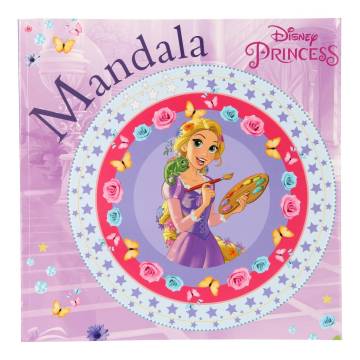 Disney Prinses -Mandala-Malbuch