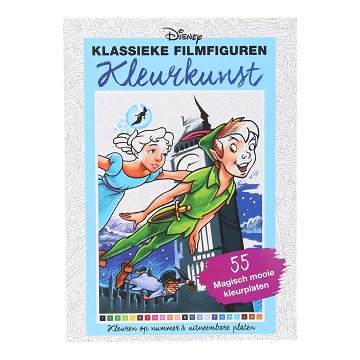 Coloring Art Color by Number - Classic Movie Characters 1