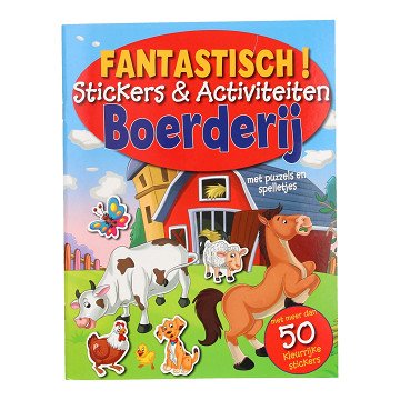 Fantastisch Stickerboek - Boerderij