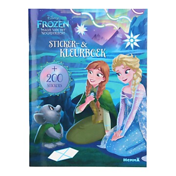 Disney Frozen Sticker- en Kleurboek