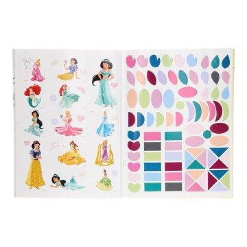 Disney Princess Sticker and Coloring Book