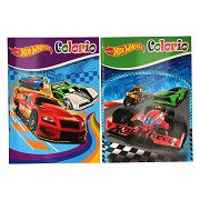 Hot Wheels Colorio Malbuch