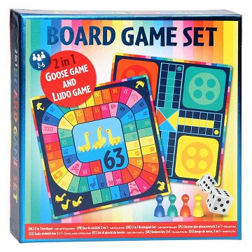 Child's play Ludo/Goose board 2in1