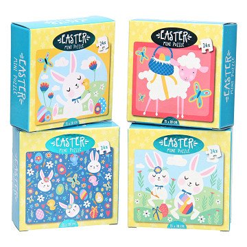 Minipuzzle Ostern, 24-tlg.