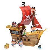 Piratenboot-Bastelset