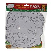 Masks Colors - Jungle, 4pcs.