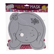 Masks Colors - Princess, 4pcs.