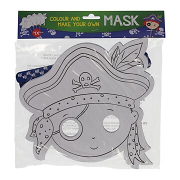 Masks Colors - Pirate, 4pcs.