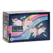 Jigsaw Puzzle Glow in the Dark - Unicorn, 100 pcs.