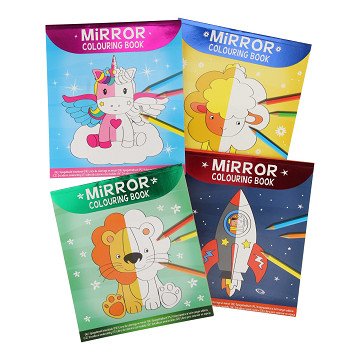 Drawing Mirror Image Coloring Book