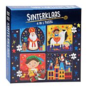 4in1 Puzzle Sinterklaas