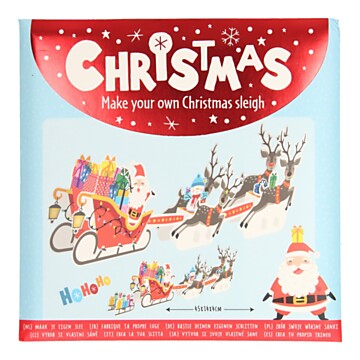 Make your own Christmas sleigh