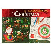 Coloring book Placemat Christmas, 12pcs.