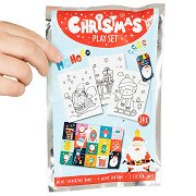 Treat set: Coloring book, crayons & sticker sheet - Christmas