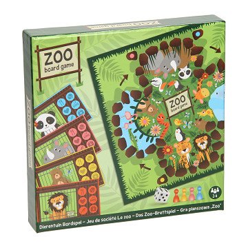 Children's Board Game Wild Animals