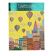 Landscape coloring book