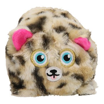 Knuffeltje Omkeerpluche - Luipaard