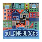 Wooden Building Blocks City