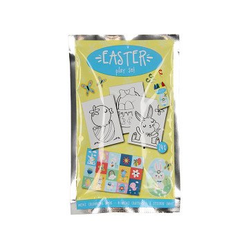Treat Set: Coloring Book, Crayons & Sticker Sheet - Easter