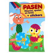 Paas Spelletjesboek met Stickers