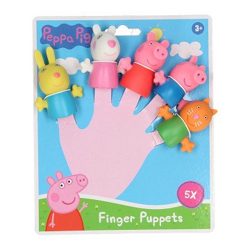 Peppa Pig Vingerpoppen, 5st.