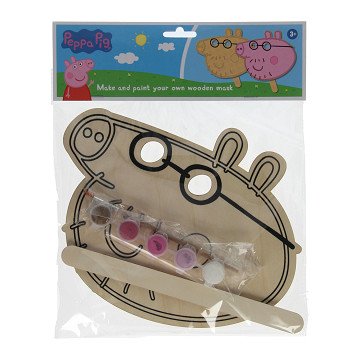 Verf je eigen Houten Peppa Pig Masker
