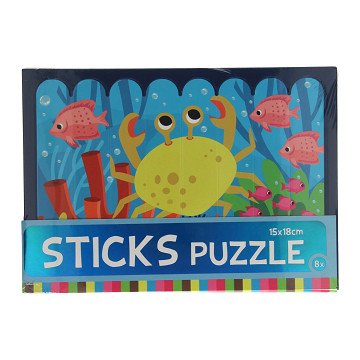 Strip puzzle - Sea animals