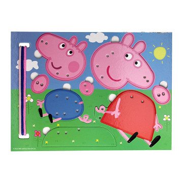 Schnürpuzzle Peppa Pig