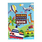 A4 Holiday Coloring and Activity Book