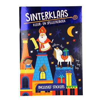 Kleur- en Activiteitenboek A4 Sinterklaas