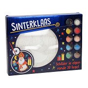 Bemalen Sie Ihre eigene Sinterklaas-3D-Fliese